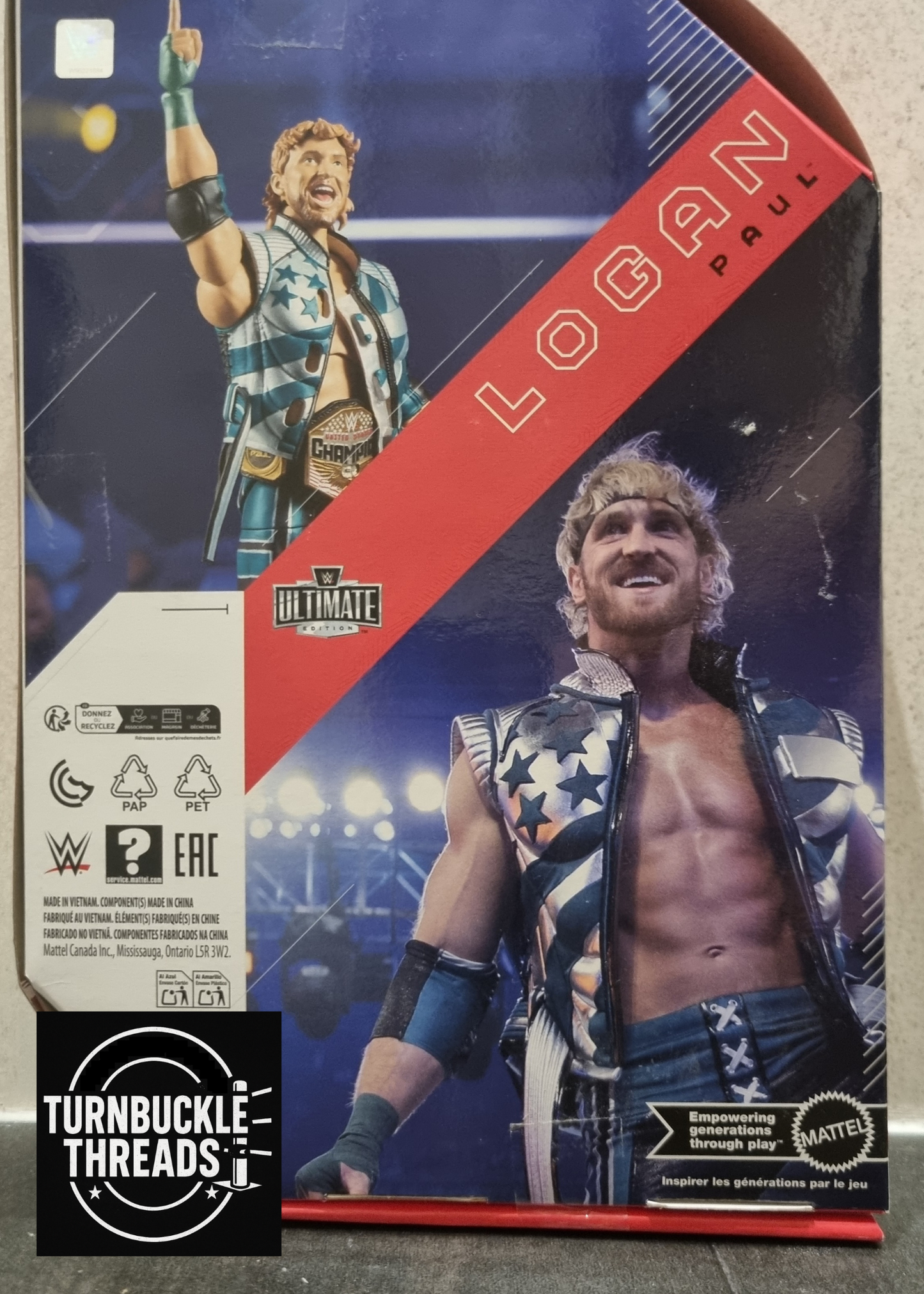 WWE Ultimate Edition Series 27 Logan Paul – 6″ Action Figure