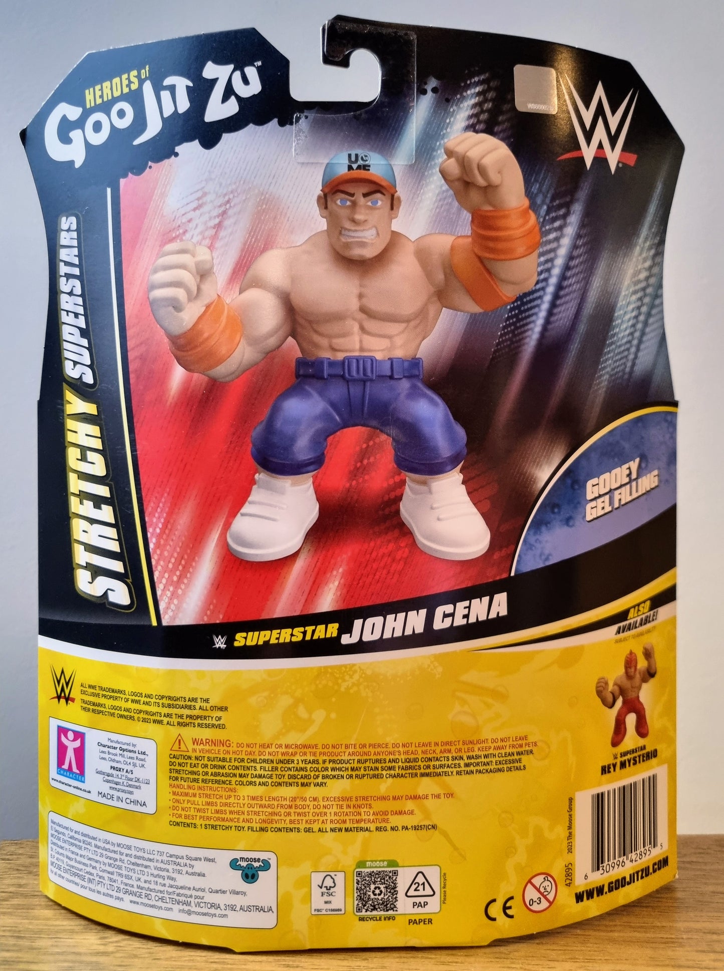 WWE Heroes of Goo Jit Zu – John Cena Stretchy Superstar (Series 1)