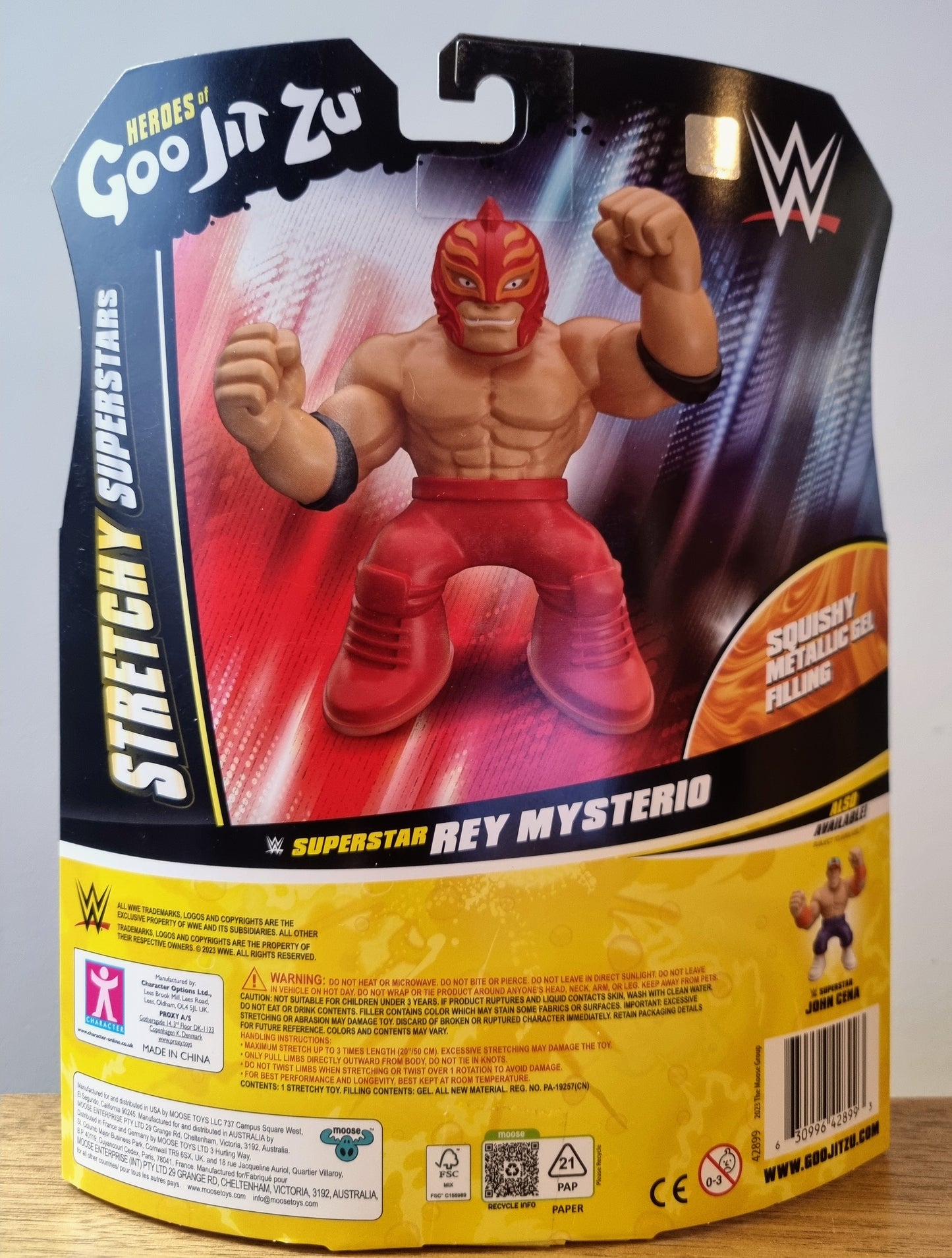 WWE Heroes of Goo Jit Zu – Rey Mysterio Stretchy Superstar (Series 1)