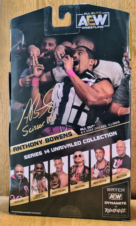 AEW Jazwares Unrivaled Collection Series 14 #127 Anthony Bowens