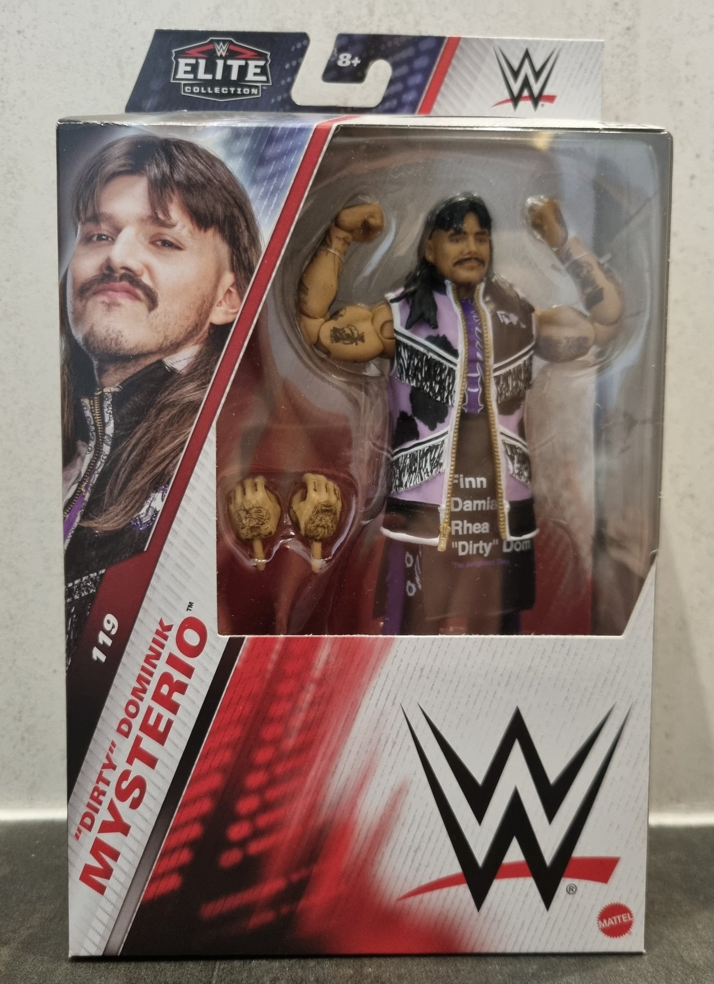 WWE Elite Collection Series 119 “Dirty” Dominik Mysterio – 6″ Action Figure
