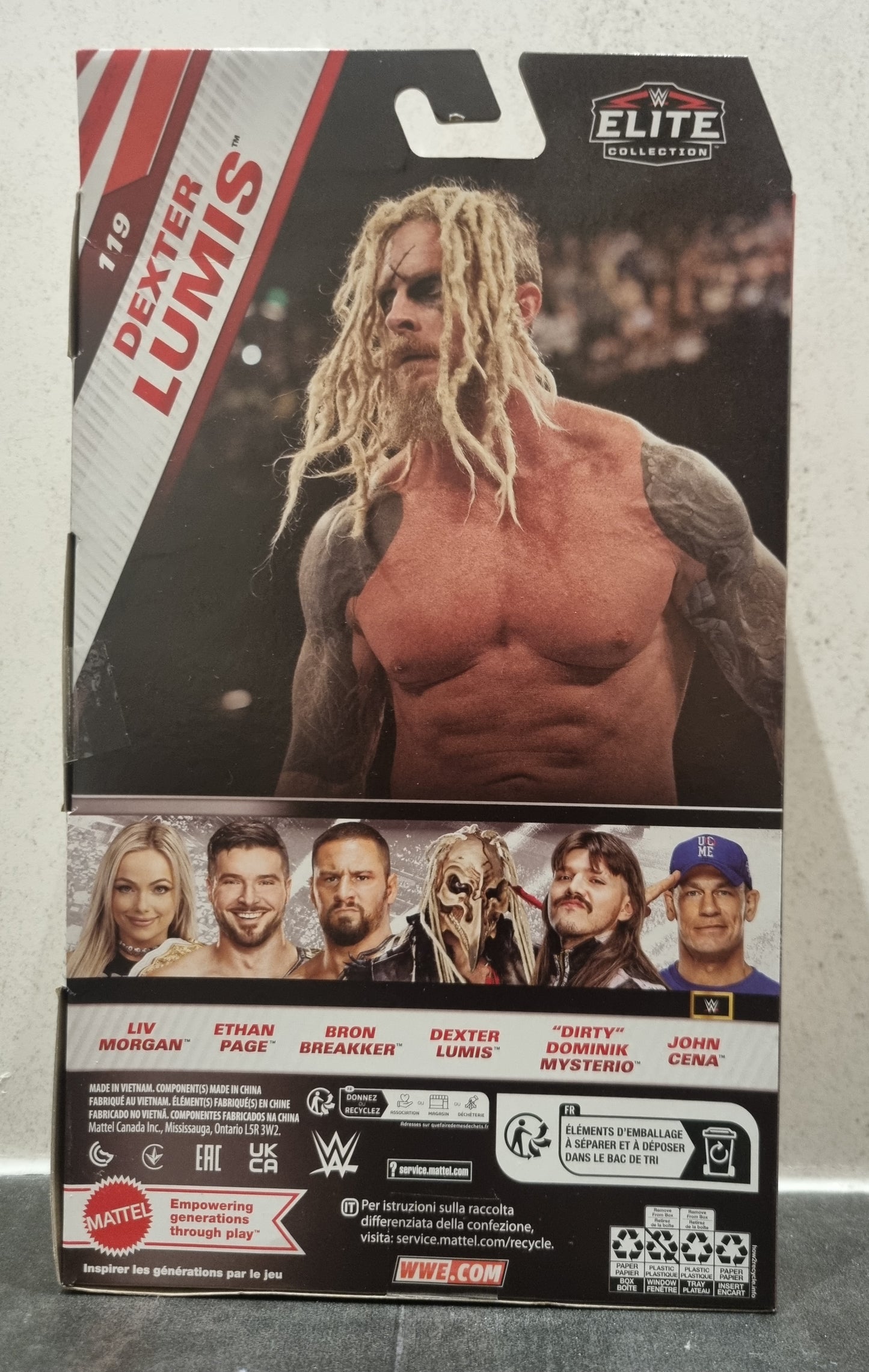 WWE Elite Collection Series 119 Dexter Lumis – 6″ Action Figure