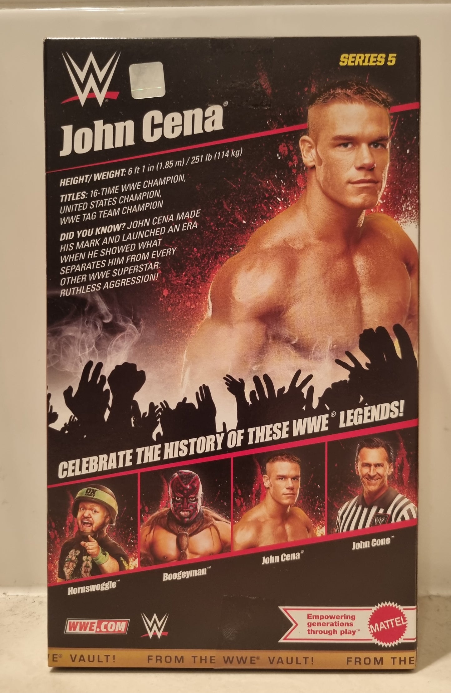 John Cena (Prototype) – WWE From the Vault Ringside Exclusive Series 5