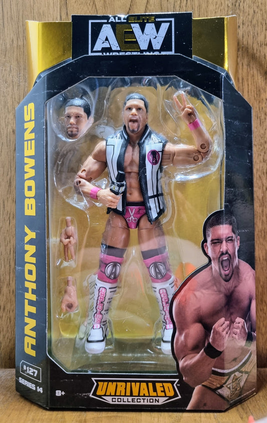 AEW Jazwares Unrivaled Collection Series 14 #127 Anthony Bowens