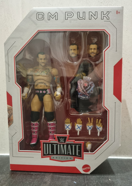WWE Ultimate Edition Series 27 CM Punk – 6" Action Figure
