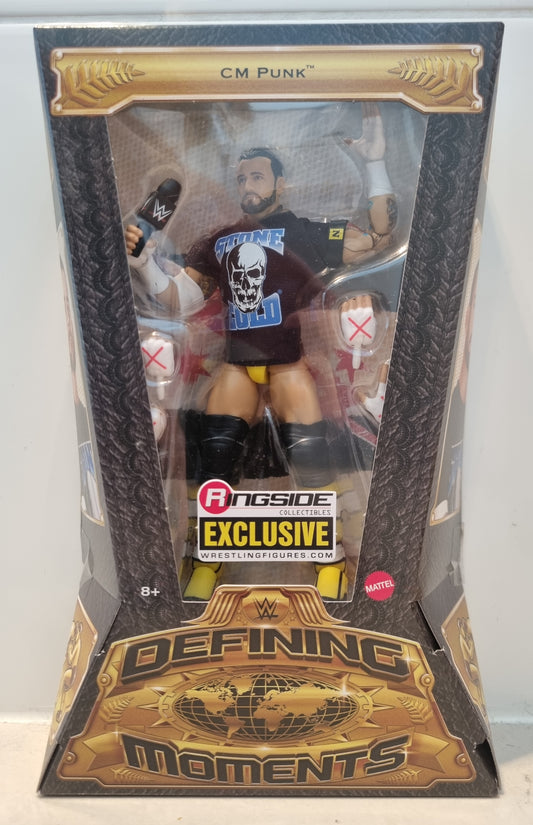 CM Punk (Pipe Bomb) – WWE Defining Moments Ringside Exclusive Action Figure