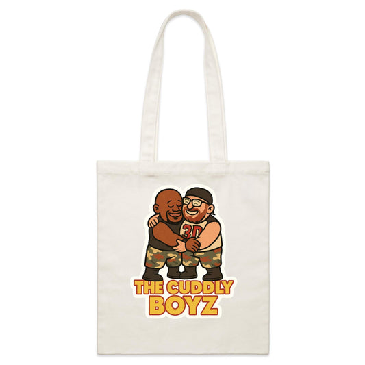The Cuddly Boyz Wrestling Tote Bag